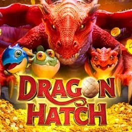 Dragon Hatch slot visual from PG Soft available on casinoslotsgem.eu